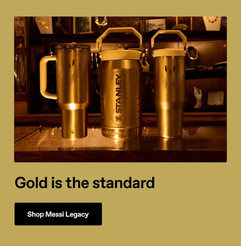 Gold is the standard. Shop Messi Legacy.