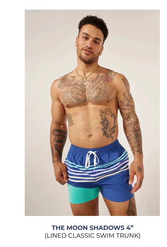 Lined Classic Swim: The Moon Shadows 4"