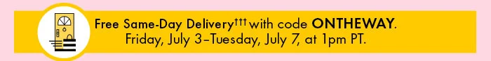 Free Same Day Delivery
