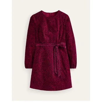 Harriet Cord Dress - Spruce, Pome Sprig