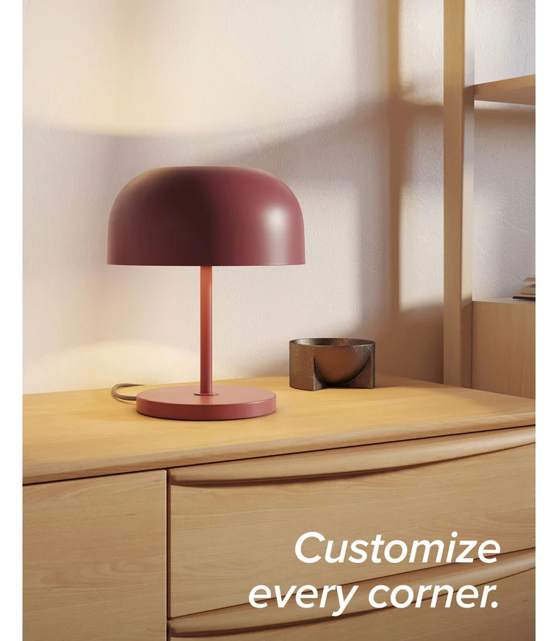 Customize every corner.