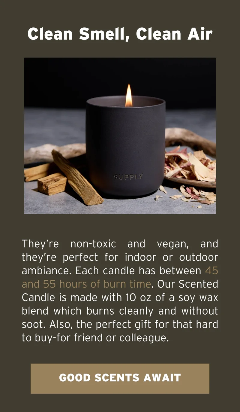 Clean smell, clean air