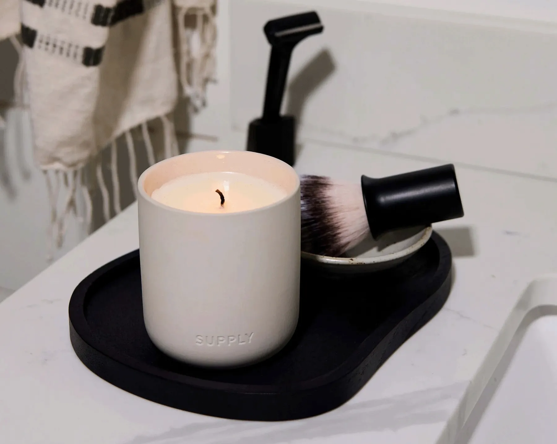 Supply scented candle