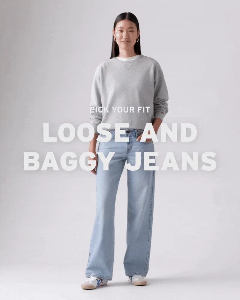 SHOP LOOSE & BAGGY JEANS