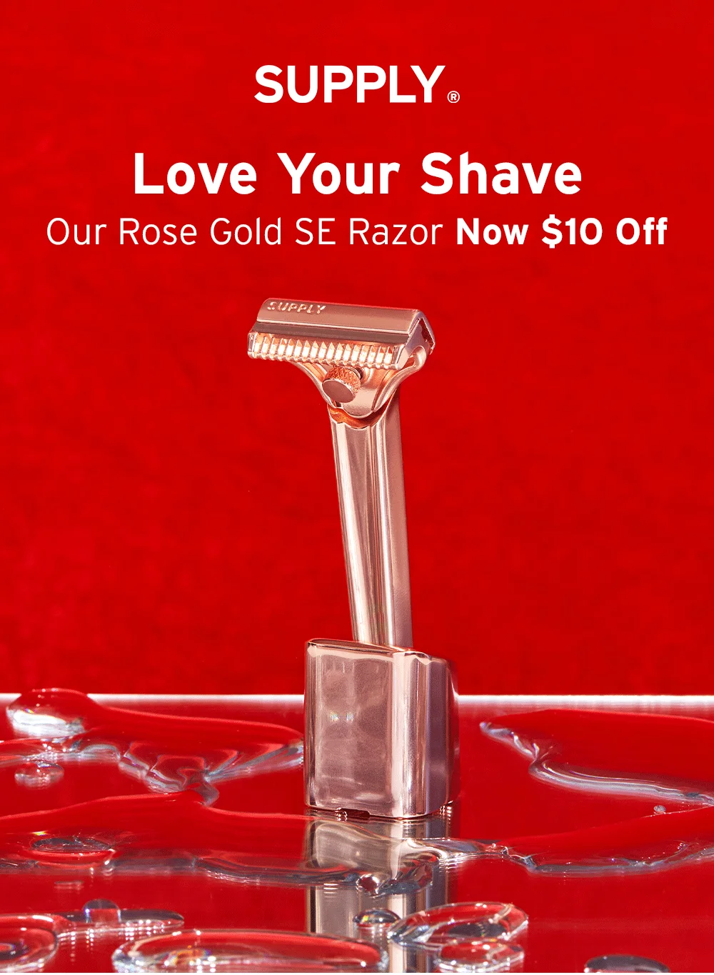 [$10 Off the Single Edge Razor]