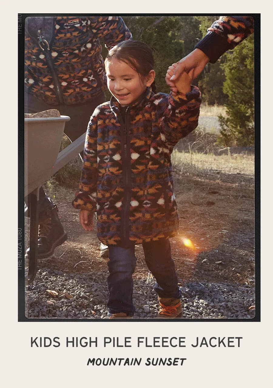 High Pile Fleece for Kids