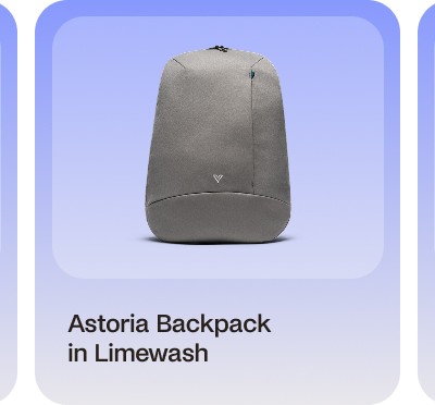Astoria Backpack in Limewash.