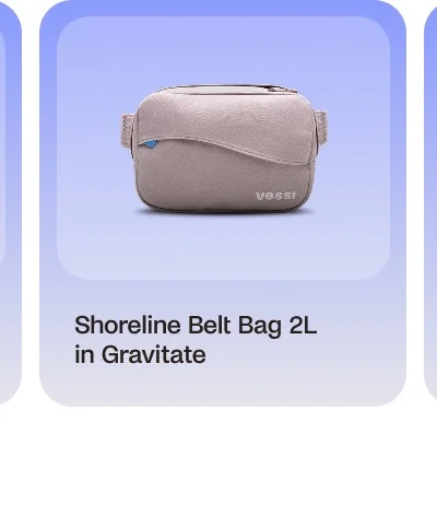 Shoreline Belt Bag 2L in Gravitate.