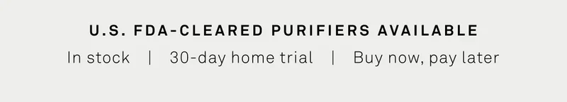 U.S. FDA-Cleared Purifiers Available