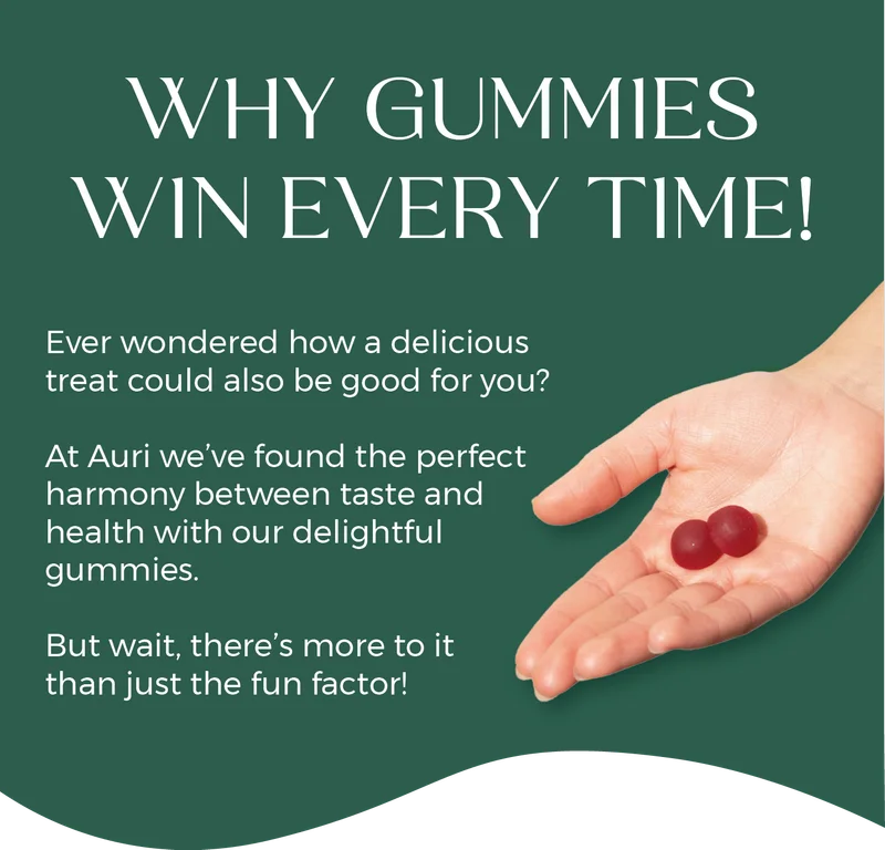 Why gummies win every time!