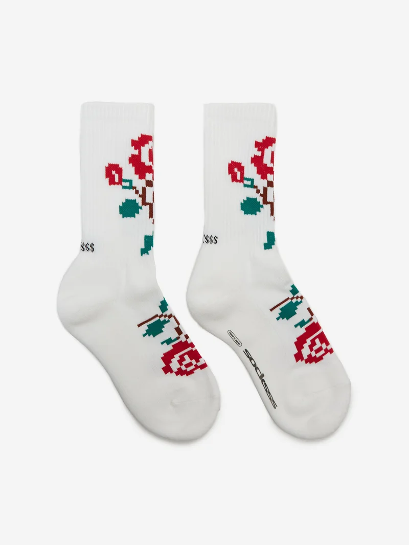 Image of Socksss Japan Collection Sock - Double Rose