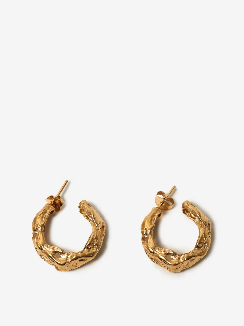 Image of Simuero Cabo Hoop Earrings - Gold