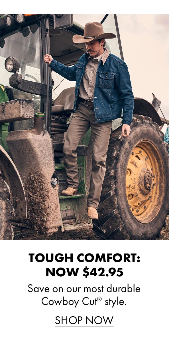 Tough Comfort: Now $42.95