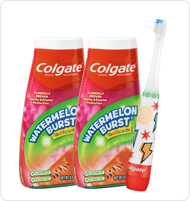 Image of Colgate Kids Watermelon Burst Bundle