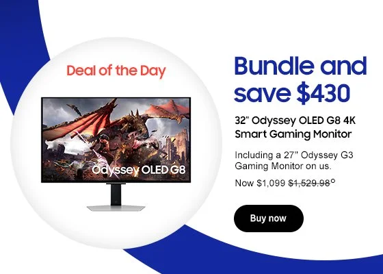 Discover Samsung Fall Sale - Deal of the day