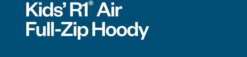 Kids’ R1 Air Full-Zip Hoody