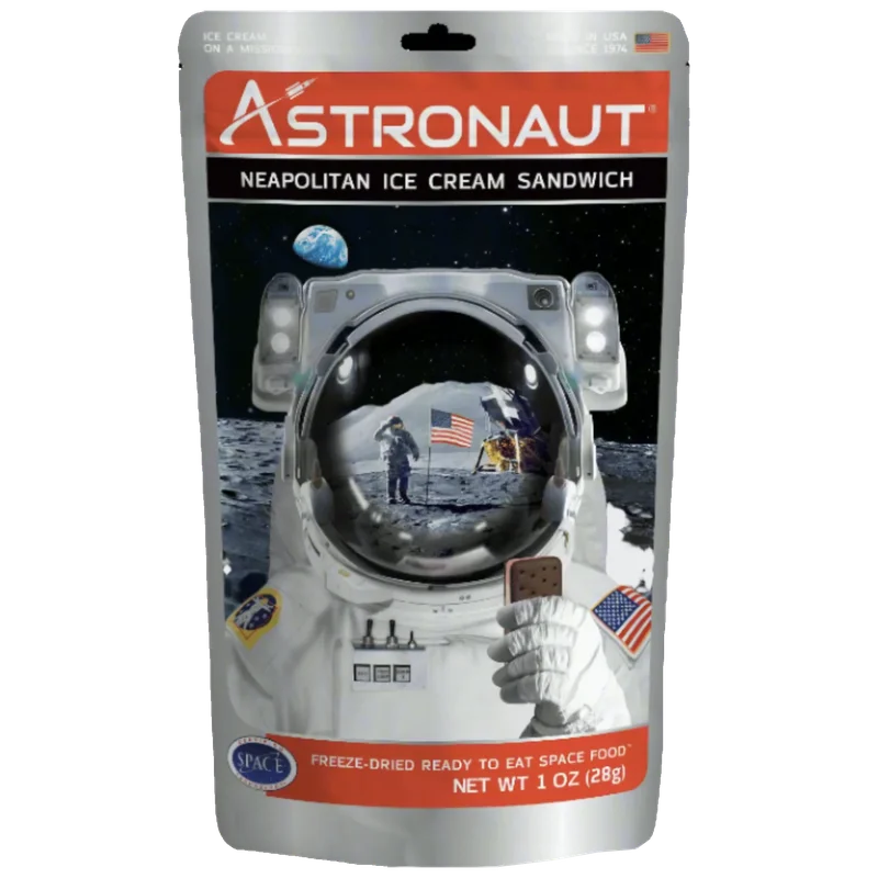 Image of Astronaut Freeze-Dried Neopolitan