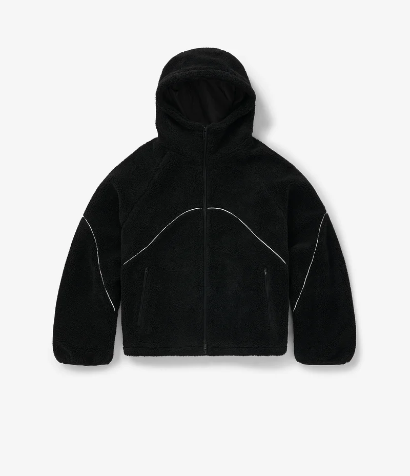 Astro Fleece Hoodie Black