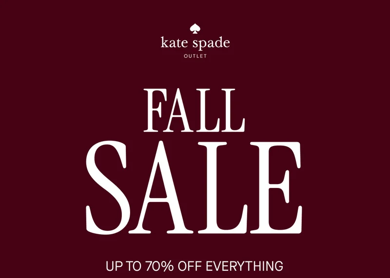 FALL SALE - UP TO 70% OFF EVERYTHING