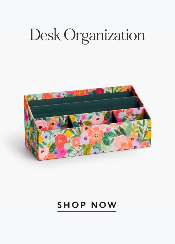 Shop Desk Organization