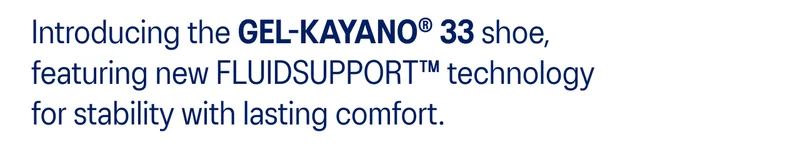 Introducing the GEL-KAYANO 33