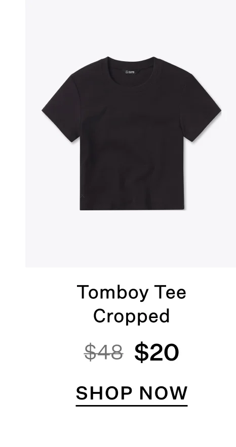 Tomboy Tee Cropped