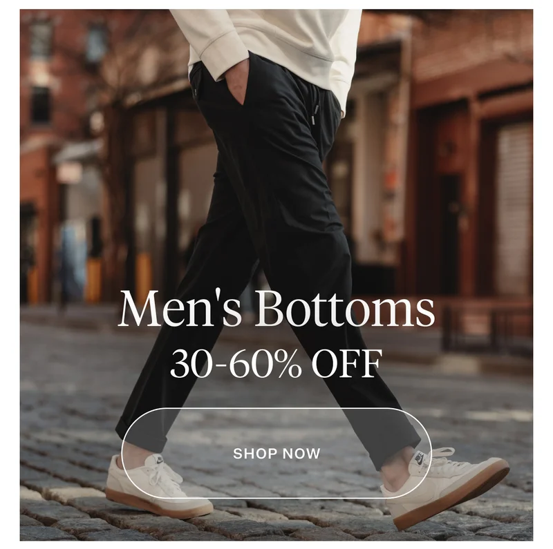 Shop Men's Bottoms 30-60% Off Sitewide