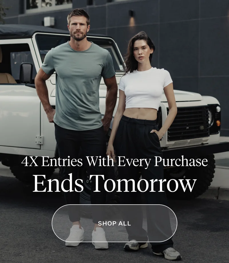 Shop All - 4X Entries Ends Tomorrow