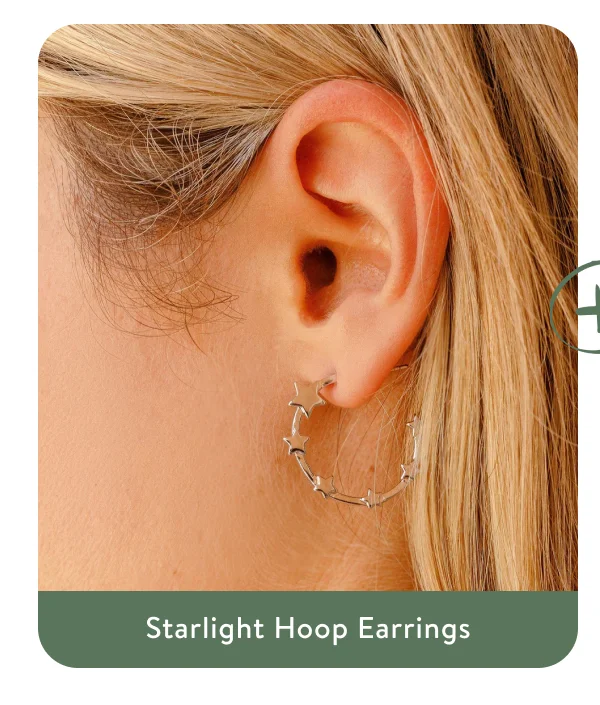 Starlight Hoop Earrings