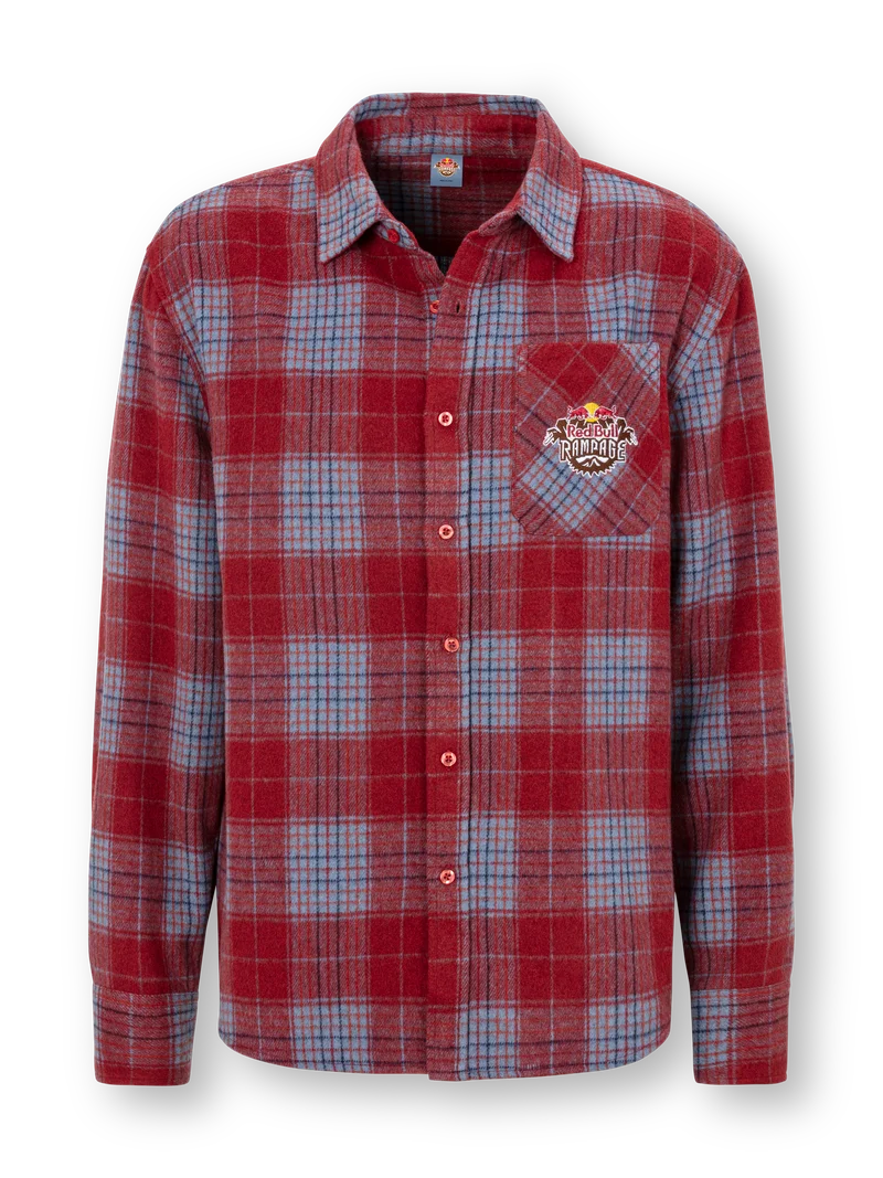 Red Bull Rampage Frenzy Flannel Shirt