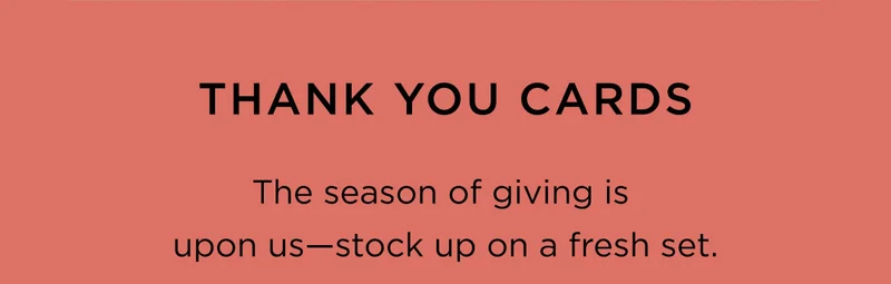 Thank You Cards