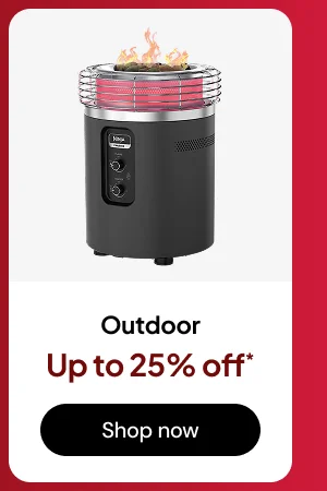 Outdoor Up to 25% off*