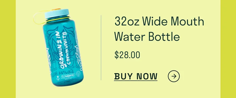 32oz Wide Mouth Water Bottle