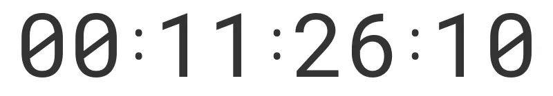 Clock's ticking