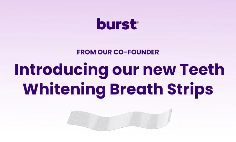Introducing our new Teeth Whitening Breath Strips
