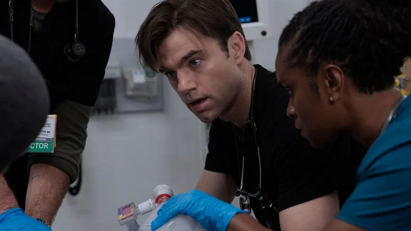 Patrick Ball in 'The Pitt' season two