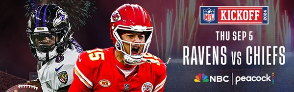 NFL Kickoff - Thu Sep 6 - Ravens vs. Chiefs