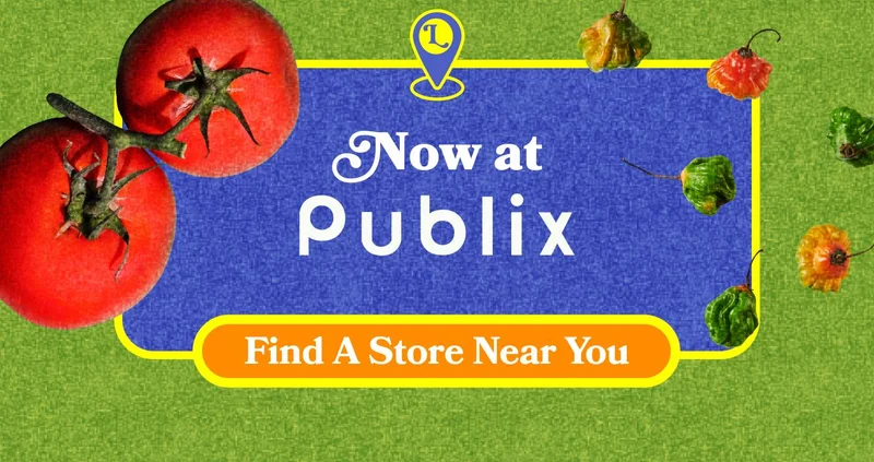 Now at Publix! FIND A STORE NEAR YOU