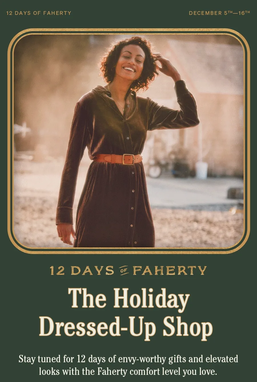 12 Days of Faherty The Holiday Dressed Up Shop
