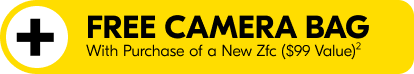Free camera bag with purchase of a new Zfc ($99.99 Value)2