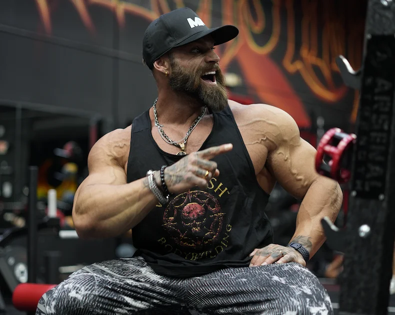 VQ X BADASS BLACK TANK TOP