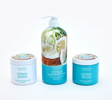 HomeWorx by Slatkin + Co. Bloom Into Hydration 3pc Body Care Set