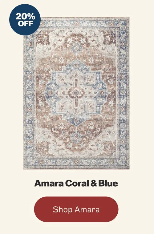 20% off Amara Coral & Blue Shop Amara