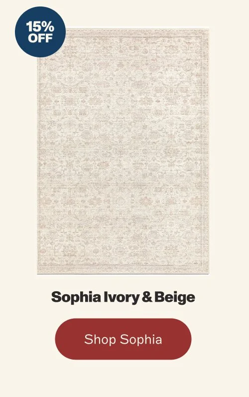 15% off Sophia Ivory & Beige Shop Sophia