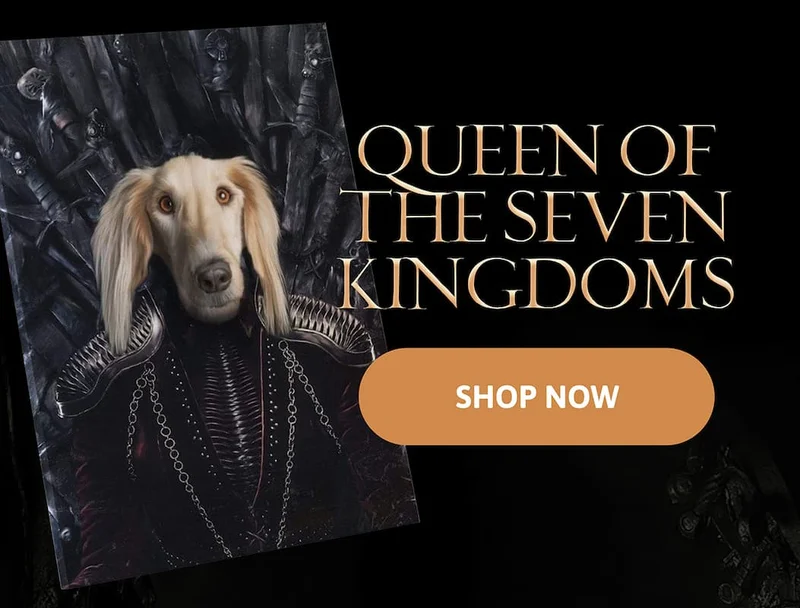 Queen of the Seven Kingdoms Pet Canvas - SHOP NOW