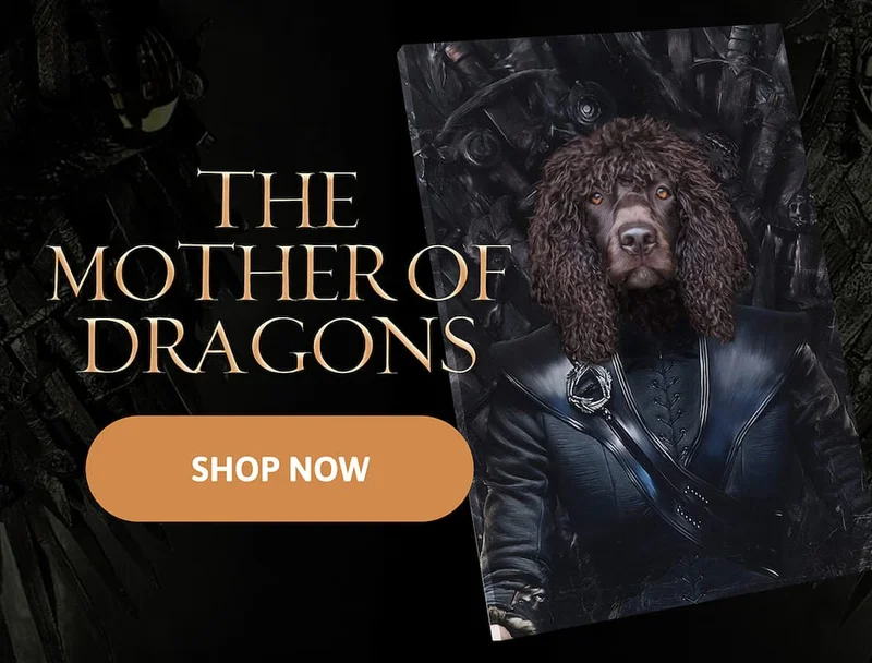 The Mother of Dragons Pet Canvas - SHOP NOW