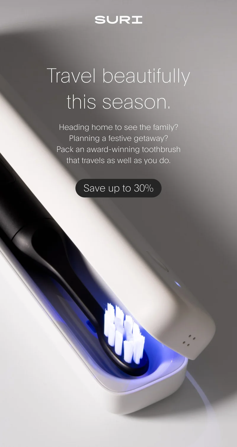 suri - travel beautifully this season - save up to 30%