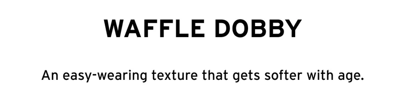 WAFFLE DOBBY