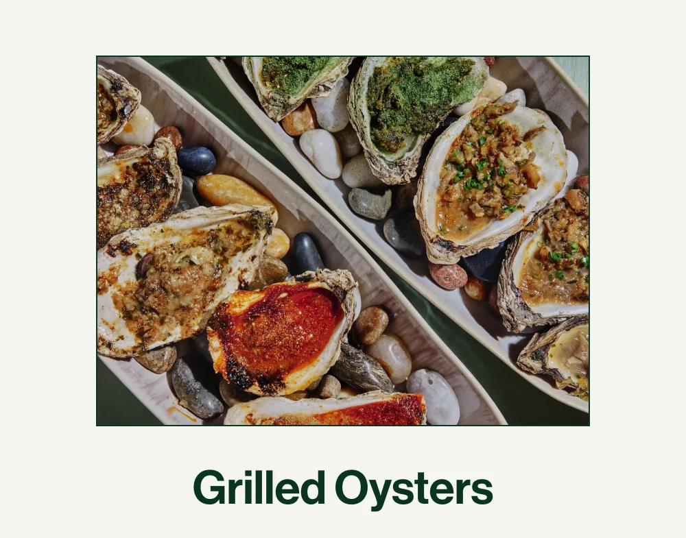Grilled Oysters