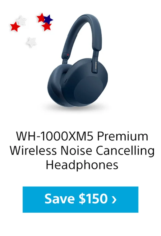 WH-1000XM5 Premium Wireless Noise Cancelling Headphones | Save